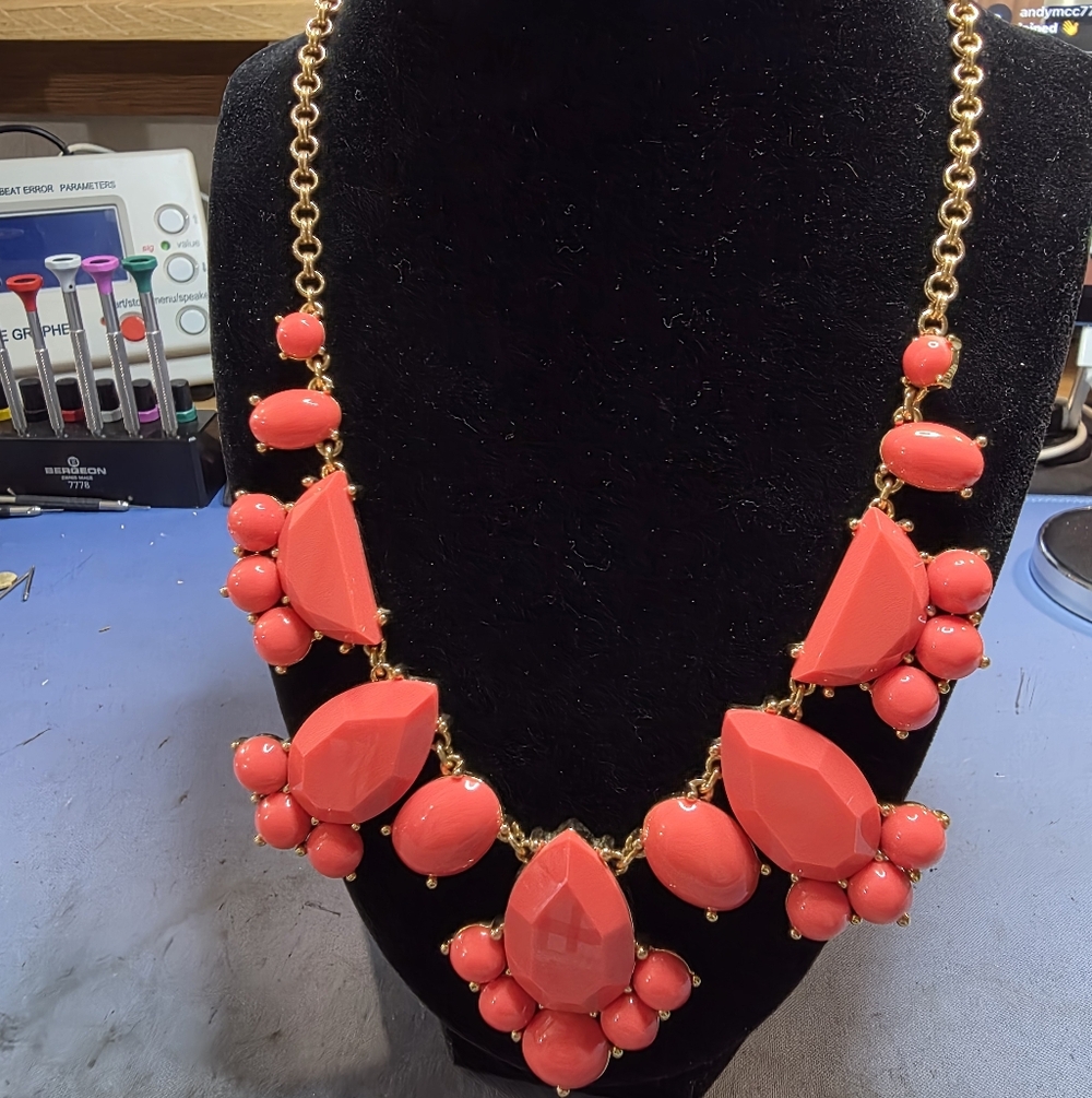 Kate Spade Day Tripper bib necklace